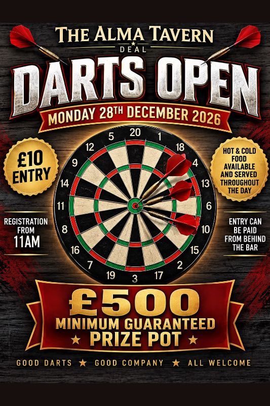 The Alma Darts Open - The Alma at Deal